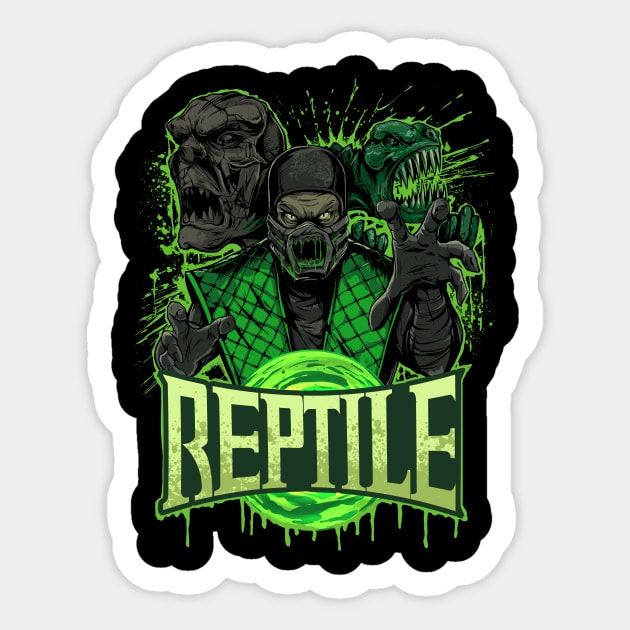 REPTILE Sticker by Ottyag